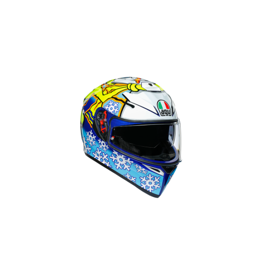 <span style="font-weight: bold;">Шлем AGV K-3 SV TOP - ROSSI WINTER TEST 2016</span><br>
